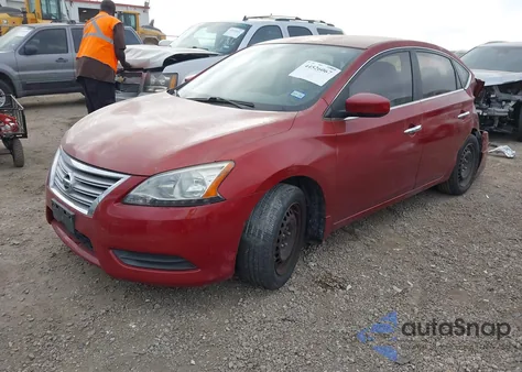 2014 Nissan Sentra Sv from USA, damaged, VIN 3N1AB7AP6EY322919